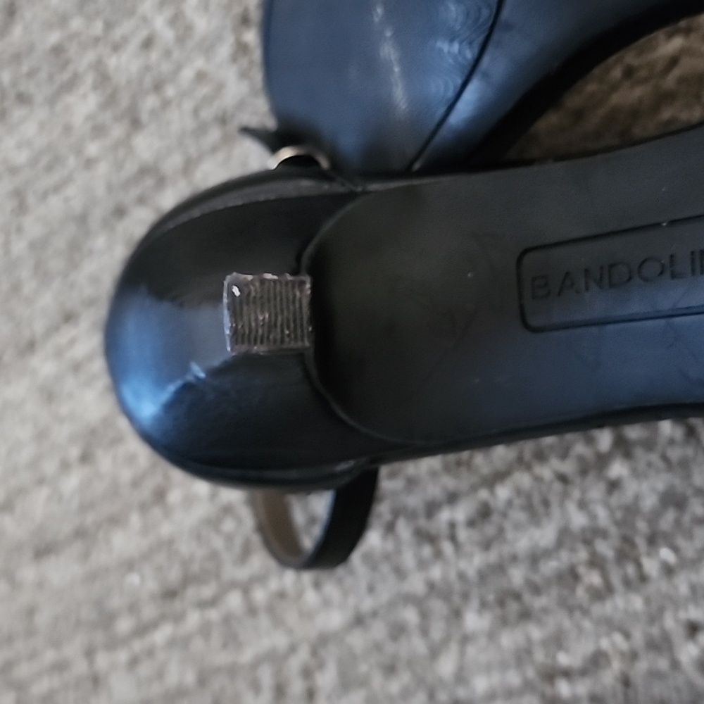 Bandolino Black Madia open toe dress sandals Size 8 - Picture 14 of 15